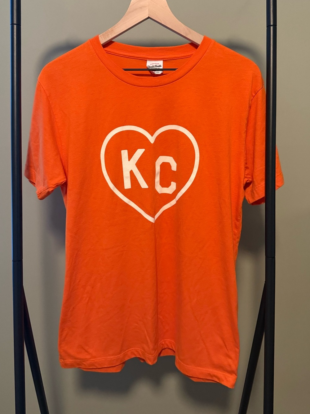 Kansas City Heart Charlie Hustle Tee | M